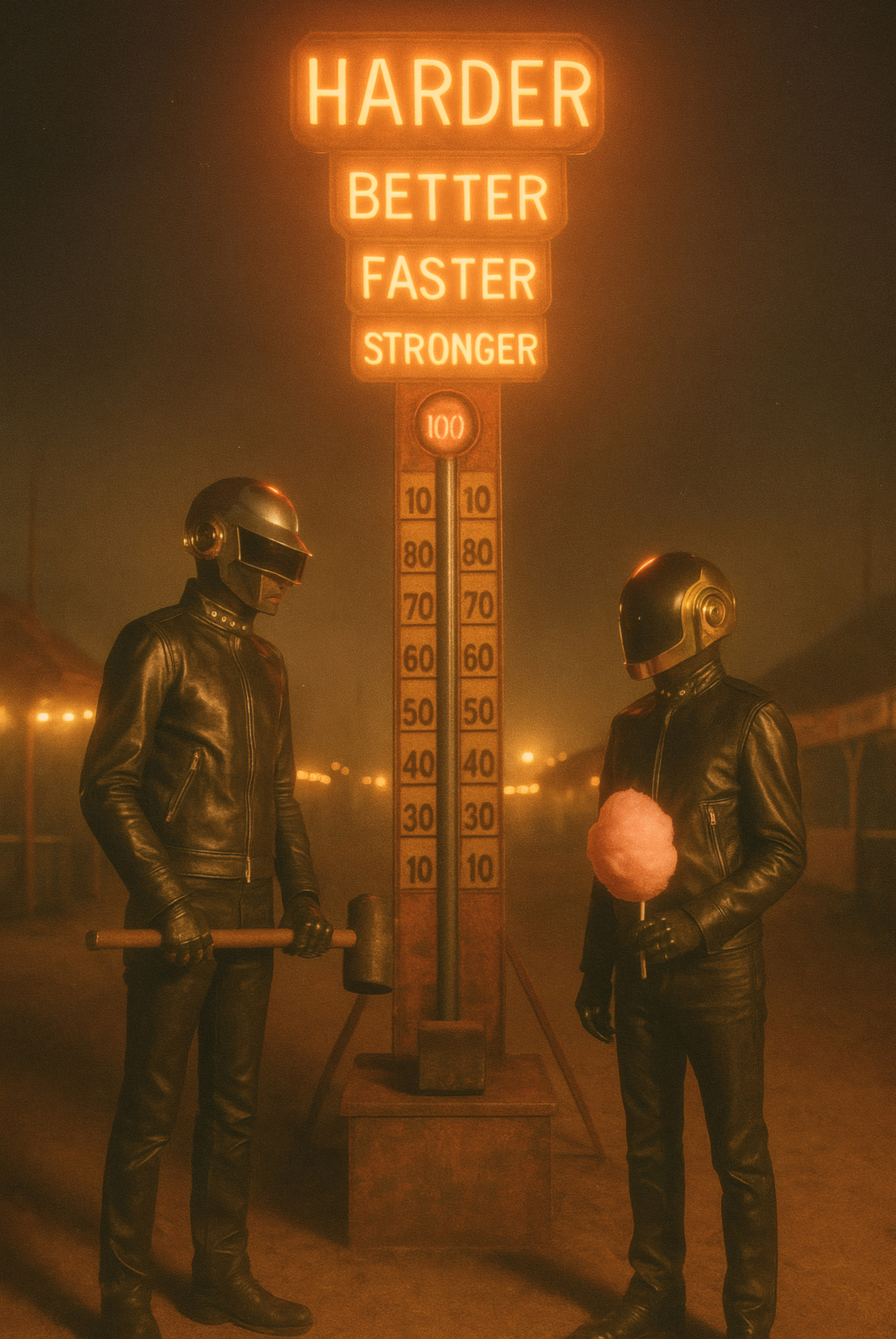 Harder, Better, Faster, Stronger